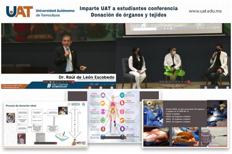 Imparte UAT a estudiantes plática sobre donación de órganos y tejidos