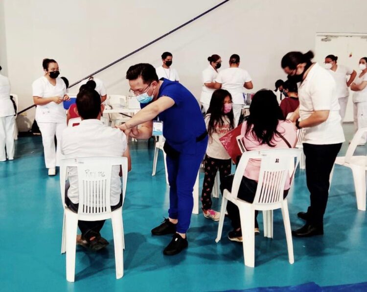 Aplican 117 mil dosis contra Covid en jornada de vacunación en Tamaulipas