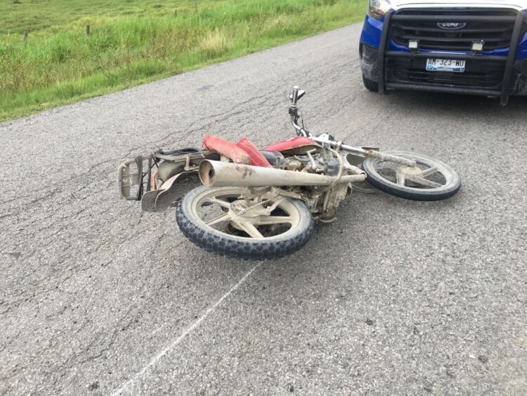 Muere motociclista al chocar con auto en Matamoros