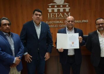 Avala IETAM registro de Américo Villarreal Anaya como candidato de MORENA-PT-PVEM a la gubernatura de Tamaulipas