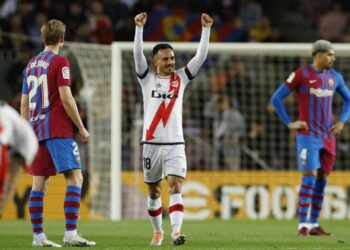 Barcelona sufre otro descalabro 0-1 ante Rayo Vallecano