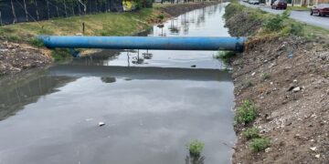 Limpieza de drenes permite fluidez de agua causada por frente frío # 45: Protección Civil