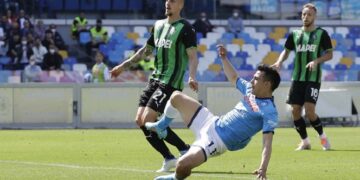 Regresó ‘diablura’ del ‘Chucky’ Lozano, Nápoles golea 6-1 a Sassuolo