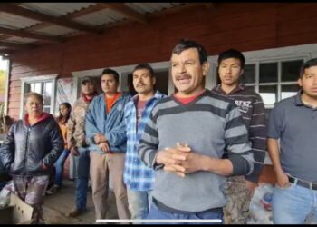 Campesinos de Gómez Farías llorando claman auxilio para detener desastre ecológico por mega incendio