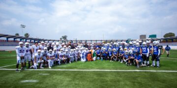 Rector de la UAT inaugura torneo 2022 de la ONEFA en el centro universitario Victoria