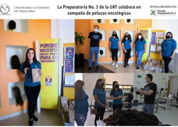 La Prepa 3 de la UAT impulsa campaña de pelucas oncológicas