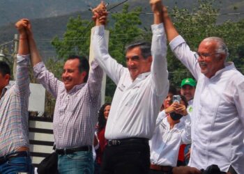 Respalda gobernador verde de SLP candidatura de Américo Villarreal