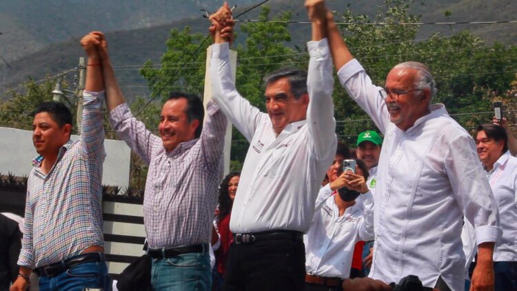 Respalda gobernador verde de SLP candidatura de Américo Villarreal