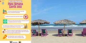 Emite recomendaciones Protección Civil a visitantes de playa Miramar