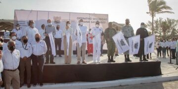 Arranca en Playa Miramar operativo de seguridad plan de atención al turismo de semana santa 2022