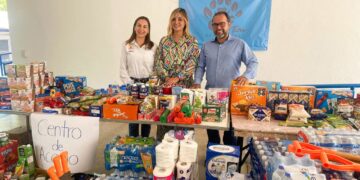 Entrega la UAT víveres en apoyo a brigadas contra incendio en Gómez Farías