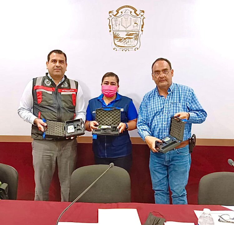 Recibe Ayuntamiento de Victoria tres equipos para prueba de consumo de alcohol