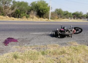 Camioneta amputa pierna a motociclista