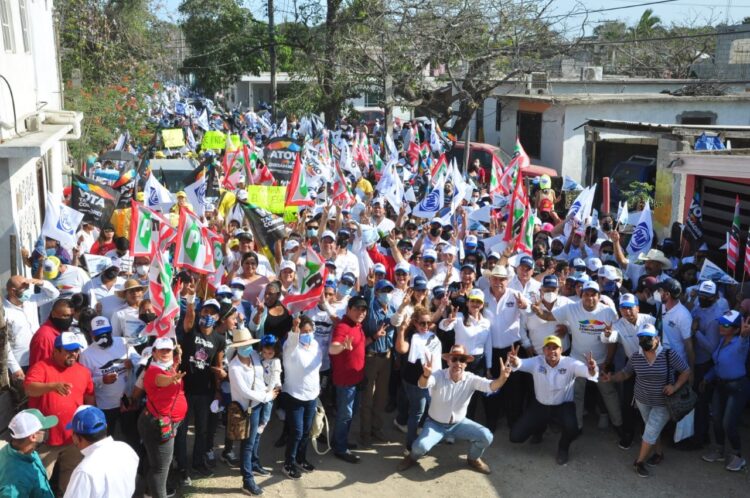 Certeza para el sector salud y seguridad a Tamaulipas, ofrece Verástegui
