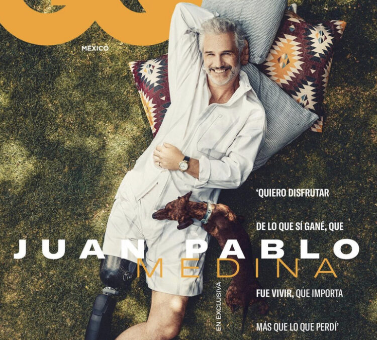 Juan Pablo Medina reaparece en portada de revista
