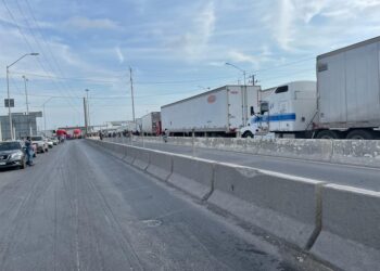 Termina bloqueo en puente de Pharr, pero  siguen inspecciones en Texas