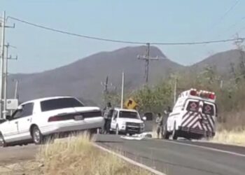 Adulto mayor fallece en accidente en la carretera Pericos-Badiraguato