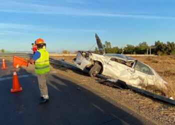 Volcadura en el trébol de Costa Rica deja heridos