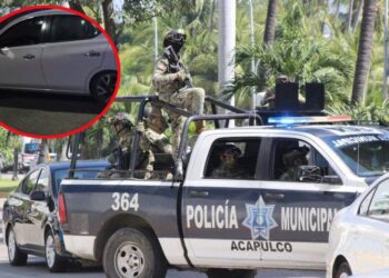 Encuentran auto abandonado con cinco cadáveres en Acapulco