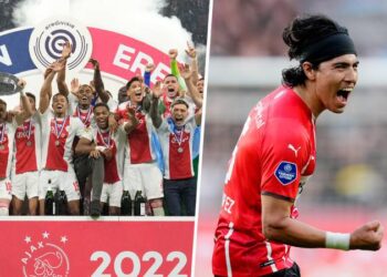 Edson Álvarez se corona con Ajax y Erick Gutiérrez marca golazo con PSV