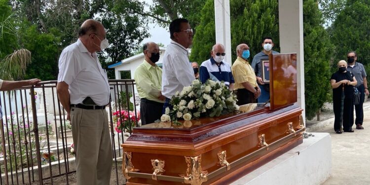 Sepultan en Llera al “Padre de la Justicia Federal en Tamaulipas”, Chonito Maldonado