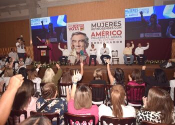 Maki Ortiz llama a votar por Américo Villarreal y “cambiar miedo por esperanza” en Tamaulipas