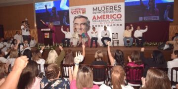 Maki Ortiz llama a votar por Américo Villarreal y “cambiar miedo por esperanza” en Tamaulipas