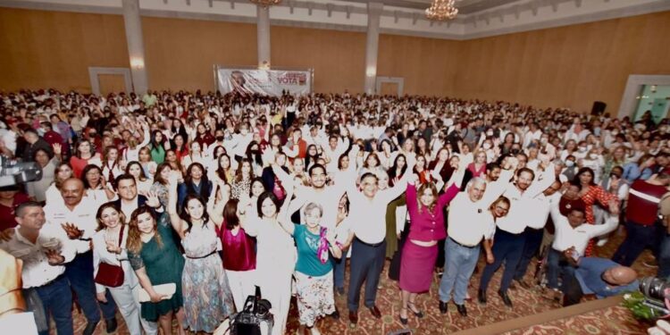 Maki Ortiz llama a votar por Américo Villarreal y “cambiar miedo por esperanza” en Tamaulipas