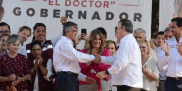 La 4T ya llegó a Tamaulipas con Américo Villarreal porque es un hombre íntegro: Ebrard