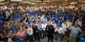 Miles de reynosenses cierran filas con César Verástegui para defender a Tamaulipas