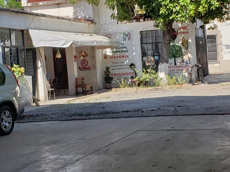 Convierten sede estatal de CNC-Tamaulipas en una fonda