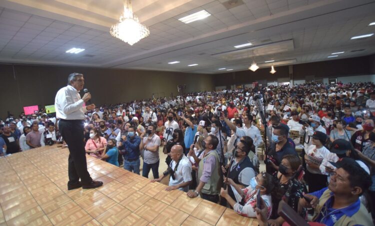 Américo Villarreal llama a cerrar filas por el buen Tamaulipas el 5 de junio