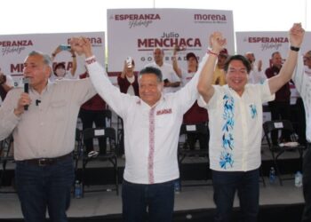 Adán Augusto, el tercer presidenciable vitoreado en Hidalgo