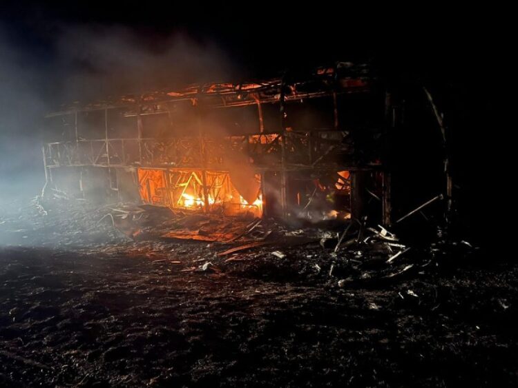 Se incendia autobús de pasajeros en González, al sur de Tamaulipas