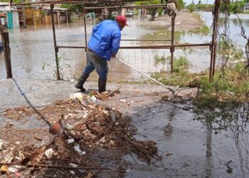 Auxilia Ayuntamiento de Matamoros a población afectada por lluvias