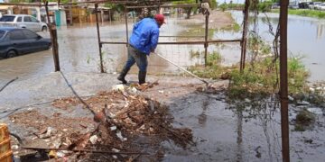 Auxilia Ayuntamiento de Matamoros a población afectada por lluvias