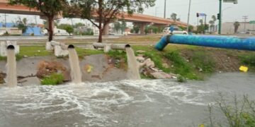 Registra Matamoros lluvias de 4 pulgadas, atienden impacto en 30 colonias