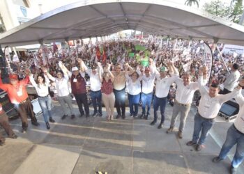 Desde la zona cañera, Américo Villarreal y morenistas gritan: “fuera la continuidad”