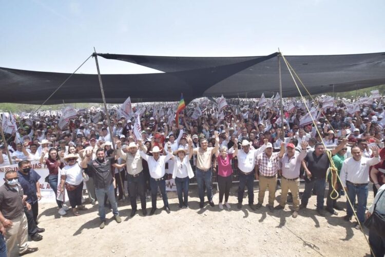 Terminemos con gobiernos que manipulan la justicia, destaca Américo Villarreal en Hidalgo