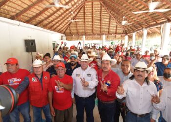 Se compromete Truko Verástegui con sectores productivos de Güémez