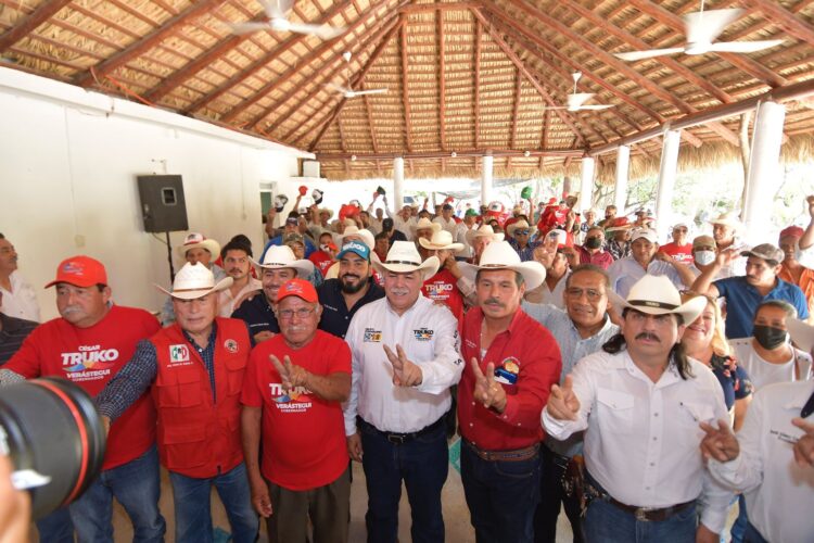 Se compromete Truko Verástegui con sectores productivos de Güémez