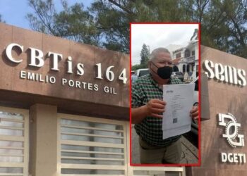 Denuncian a Directora del CBTIS 164 por presunto desvío de recursos del plantel.