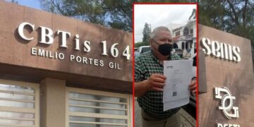 Denuncian a Directora del CBTIS 164 por presunto desvío de recursos del plantel.