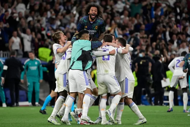 Real Madrid avanza a final de Champions; 6-5 sobre Manchester City