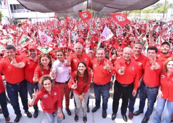 Priistas de Victoria dan su respaldo a Verástegui para gobernar Tamaulipas