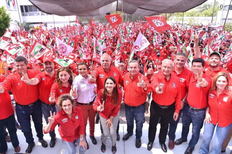 Priistas de Victoria dan su respaldo a Verástegui para gobernar Tamaulipas