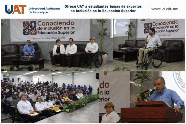 Realiza UAT ciclo de conferencias “Conociendo de inclusión en la educación superior”