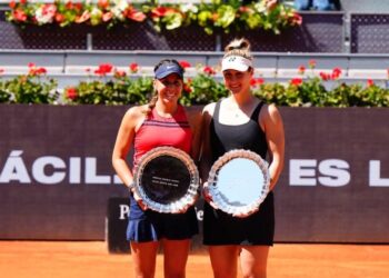 Mexicana es campeona del dobles en Madrid