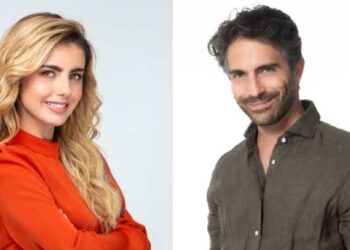 Michelle Renaud y Osvaldo Benavides estrenan romance