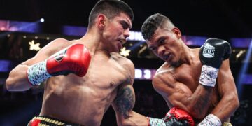 Boxeador regio conserva invicto en Las Vegas